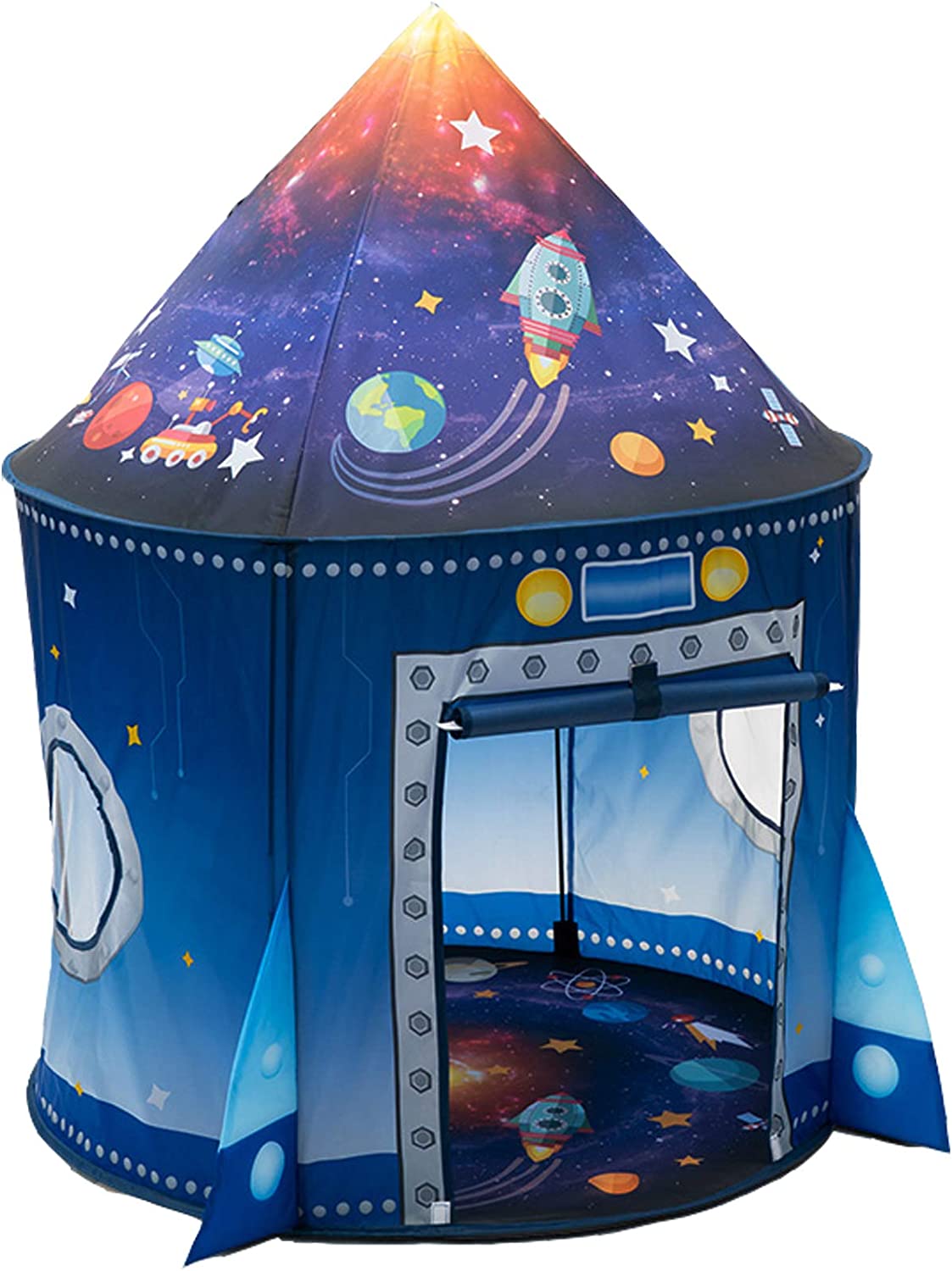 Baby Nursery Boy - Rocket Ship Kids Tent Pop Up