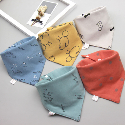 5 Pcs/set Baby Bandana Bibs Sc - Baby Nursery Boy recension och pris