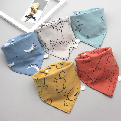 5 Pcs/set Baby Bandana Bibs Sc - Baby Nursery Boy recension och pris