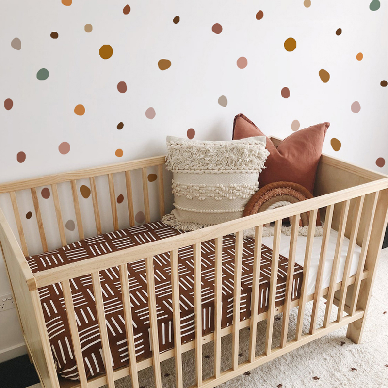 Boho Nursery Polka Dot Creativ - Baby Girl Nursery Quotes recension och pris