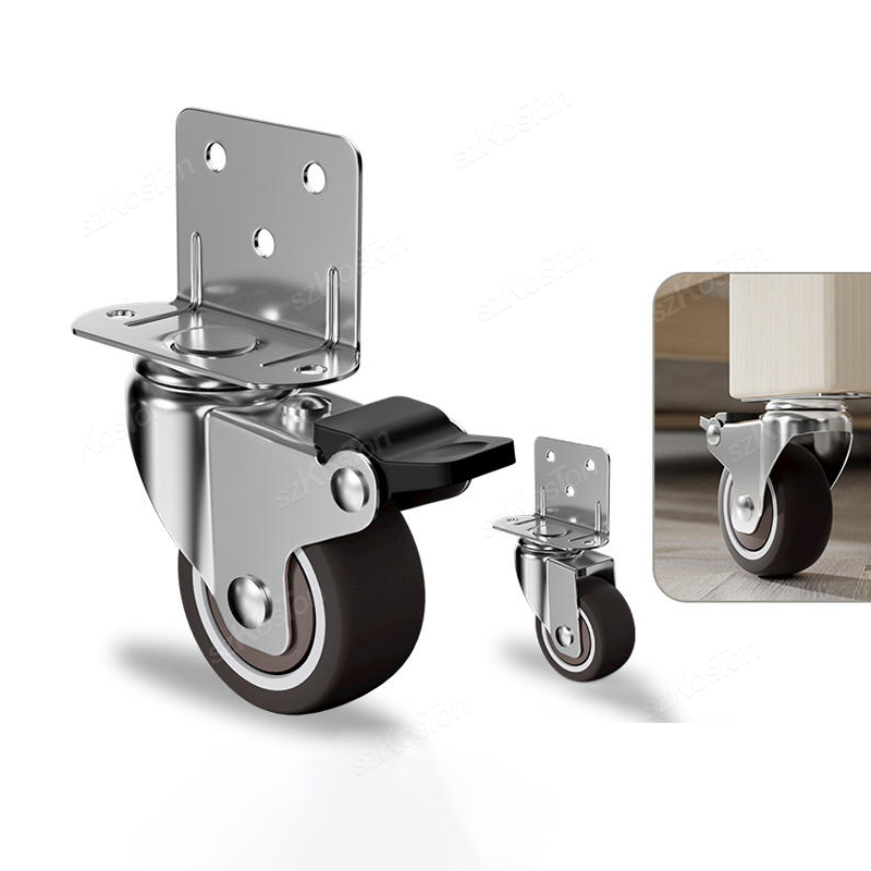 4pcs L-shaped Furniture Caster - Baby Nursery Trolley recension och pris