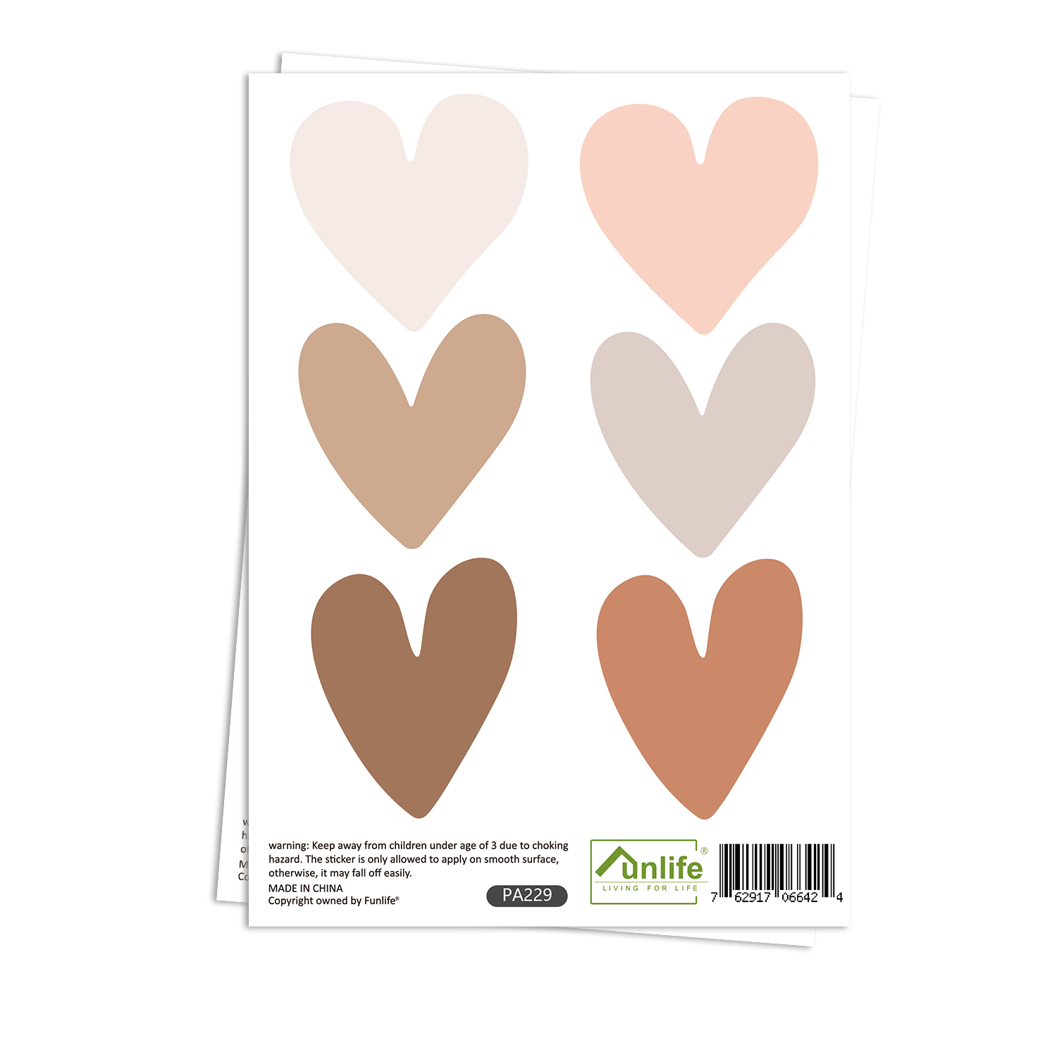Boho Hearts Creative Wall Stic - Baby Nursery Boy recension och pris